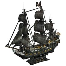 3d LED világítós puzzle: Anna királynő bosszúja - Queen Anne's Revenge