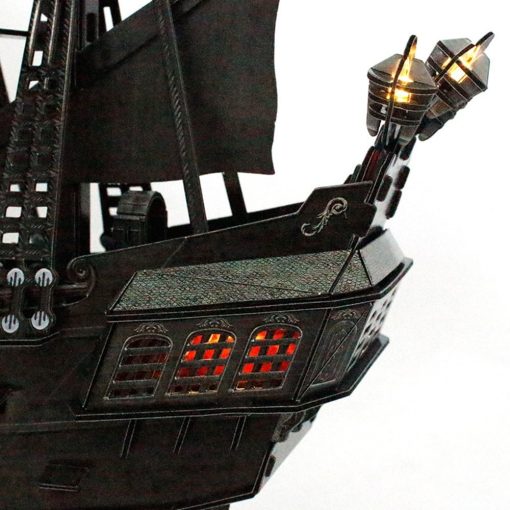 3d LED világítós puzzle: Anna királynő bosszúja - Queen Anne's Revenge