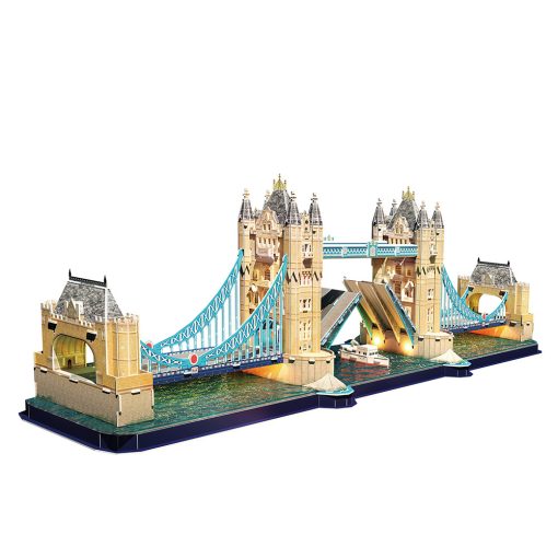 3d LED világítós puzzle: Tower Bridge CubicFun 3D makett Cubic Fun