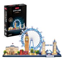 3d LED világítós puzzle: CityLine London