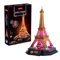 3d LED világítós puzzle: Eiffel torony