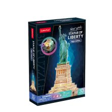 3d LED világítós puzzle: Szabadságszobor