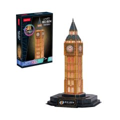 3d LED lighting puzzle: Big Ben
