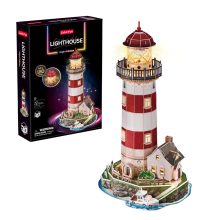 3d LED világítós puzzle: Világítótorony