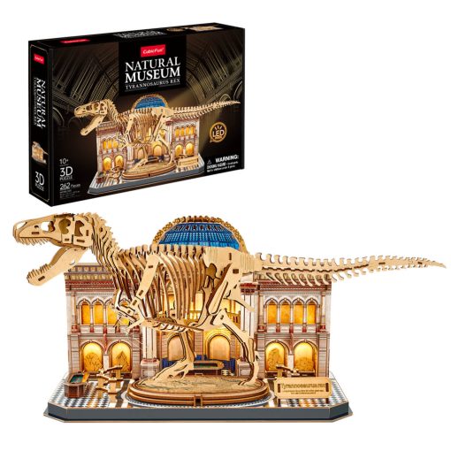 3d LED világítós puzzle: Tirannosaurus Rex