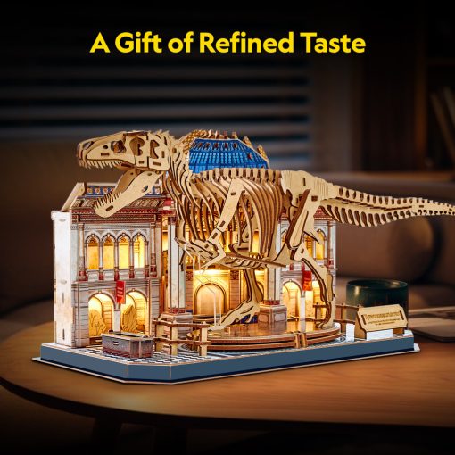 3d LED világítós puzzle: Tirannosaurus Rex