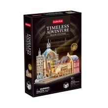 3d LED világítós puzzle: Vasútállomás