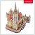   3D puzzle: Mátyás templom / Halászbástya Cubicfun 3D híres magyar épület makettek