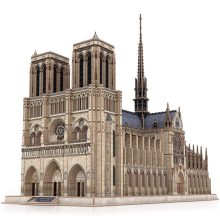  3D profi puzzle: Notre Dame de Paris CubicFun 3D épület makettek