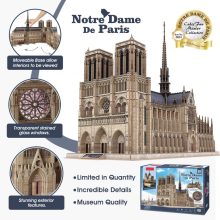  3D profi puzzle: Notre Dame de Paris CubicFun 3D épület makettek
