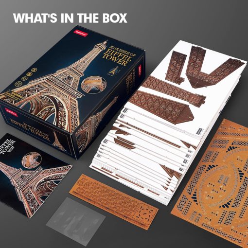 3D profi puzzle: Eiffel-torony MESTER változat Cubicfun