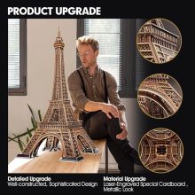 3D profi puzzle: Eiffel-torony MESTER változat Cubicfun