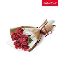 3D puzzle: Rózsacsokor