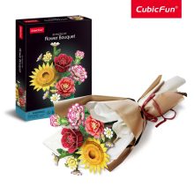 3D puzzle: Vegyes virágcsokor