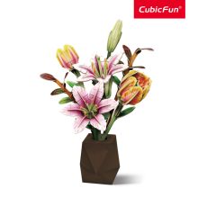 3D puzzle: Tulipán és liliom