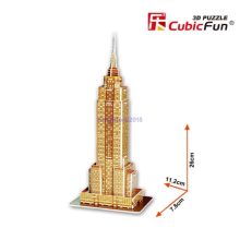 3D kicsi puzzle: Empire State Building CubicFun 3D épület makettek