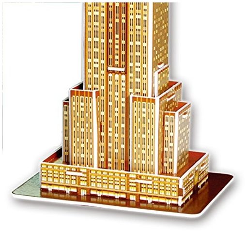3D kicsi puzzle: Empire State Building CubicFun 3D épület makettek