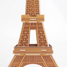 3D kicsi puzzle: Eiffel torony CubicFun 3D épület makettek