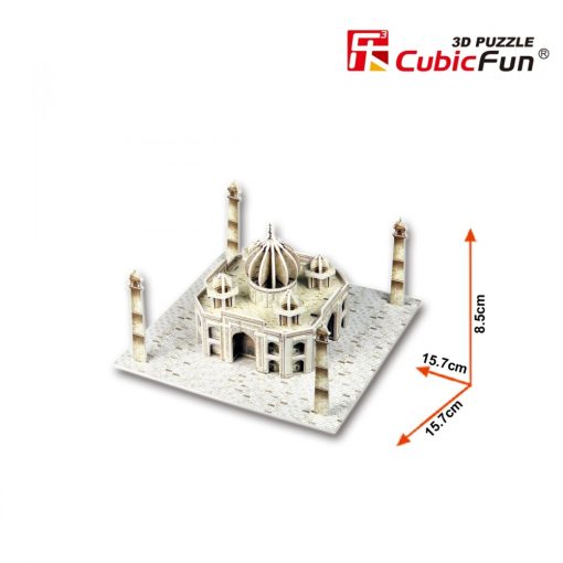 3D kicsi puzzle: Taj Mahal CubicFun 3D épület makettek