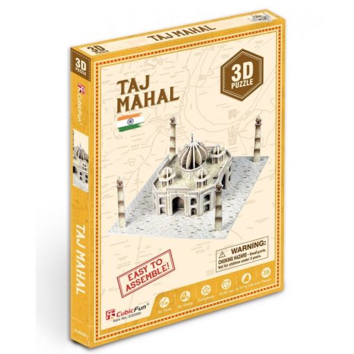 3D kicsi puzzle: Taj Mahal CubicFun 3D épület makettek