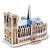   3D kicsi puzzle: párizsi Notre Dame CubicFun 3D épület makettek