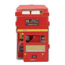 3D kicsi puzzle: Angol emeletes busz CubicFun 3D jármű makettek