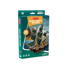 3D kicsi puzzle: Anna királynő bosszúja CubicFun 3D jármű makettek