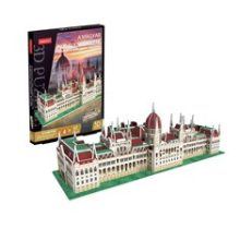 3D kicsi puzzle: Magyar Parlament épülete - új