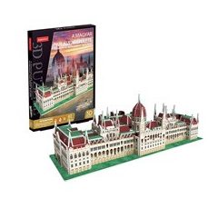 3D kicsi puzzle: Magyar Parlament épülete - új