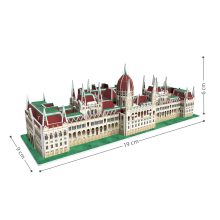 3D kicsi puzzle: Magyar Parlament épülete - új