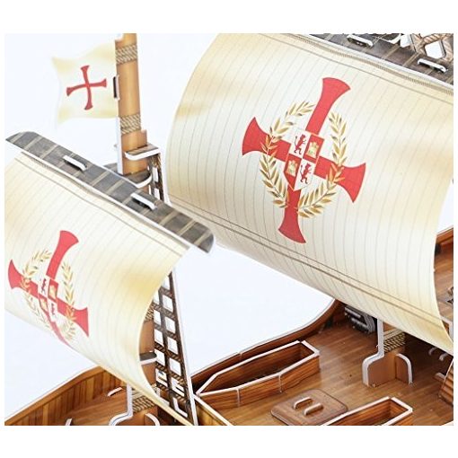 3D puzzle: Santa Maria CubicFun 3D hajó makettek
