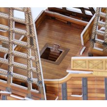 3D puzzle: Santa Maria CubicFun 3D hajó makettek