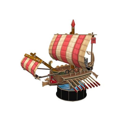 3D kicsi puzzle: Római hadihajó CubicFun 3D jármű makettek