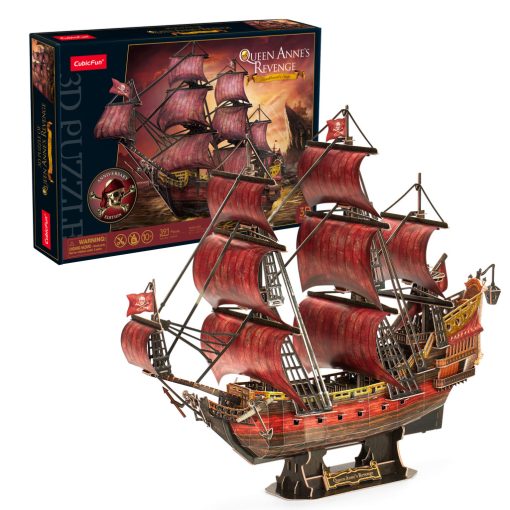 3D profi puzzle: Anna királynő bosszúja - Bíbor változat