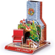 3D kicsi puzzle: kandalló