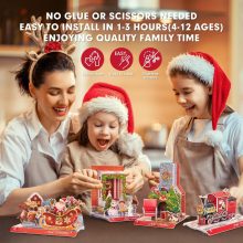 3D kicsi puzzle: kandalló