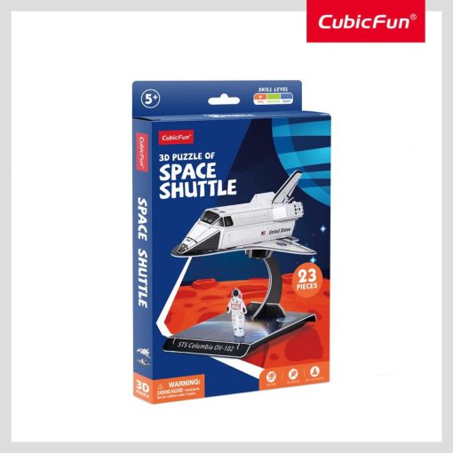 3D kicsi puzzle: Space Shuttle