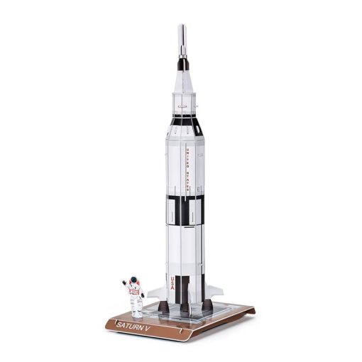 3D kicsi puzzle: Saturn V űrrakéta 