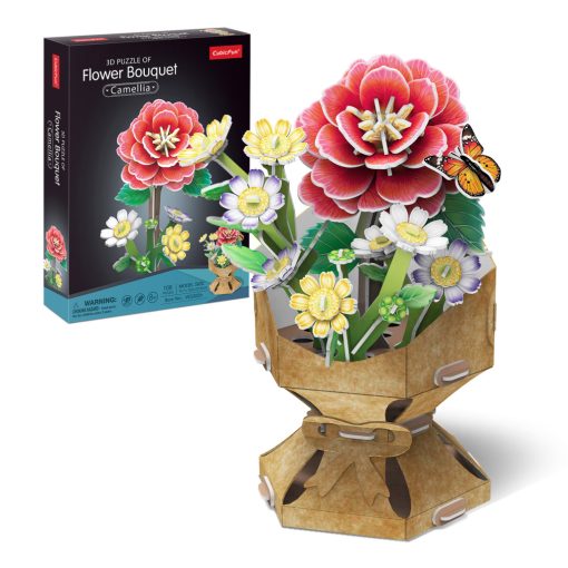 3D puzzle: Kamélia
