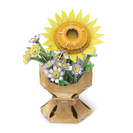 3D puzzle: Napraforgó