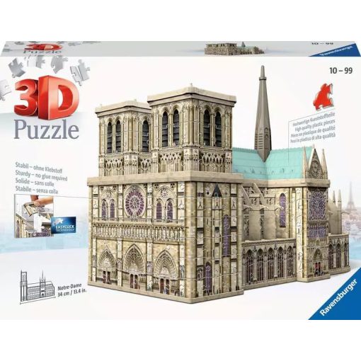 3d puzzle: Notre Dame - Ravensburger