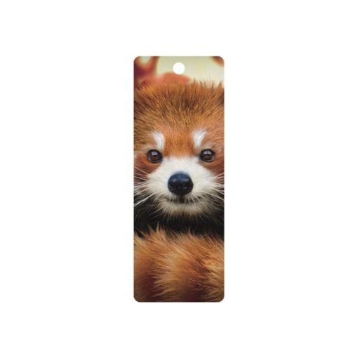 3D könyvjelző-Vörös panda