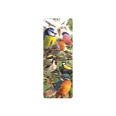 3D könyvjelző-Madárkák