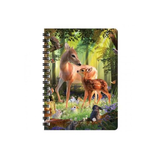 Őzike - A6-os notesz, 3D-s borítóval