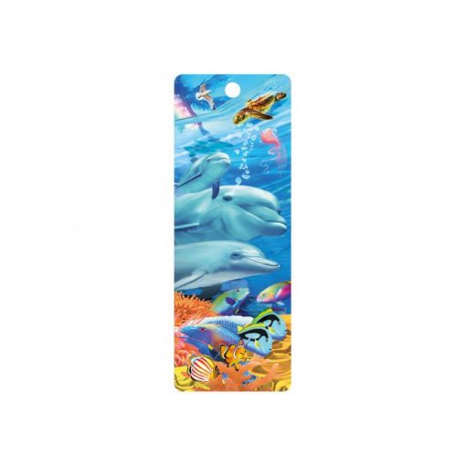 3D könyvjelző- Delfin család