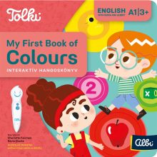 My First Book of Colours - Tolki interaktív foglalkoztató hangoskönyv angol nyelven