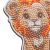 Crystal Art Gyémántszemes kirakó - Oroszlán