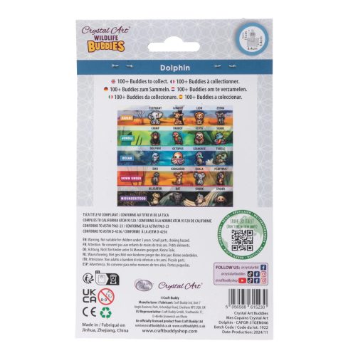 Gyémántszemes kirakó - Delfin