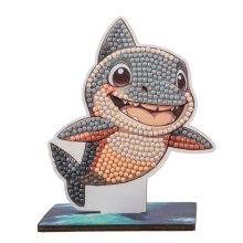 Gyémántszemes kirakó - Cápa