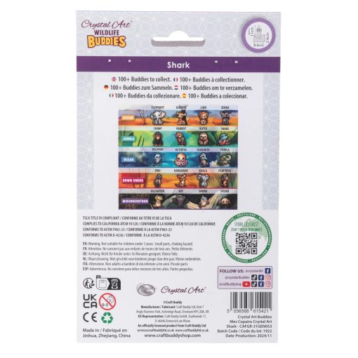 Gyémántszemes kirakó - Cápa